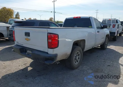 2017 Chevrolet Silverado 1500 Wt z USA, uszkodzony, nr VIN 1GCNCNEH2HZ134279